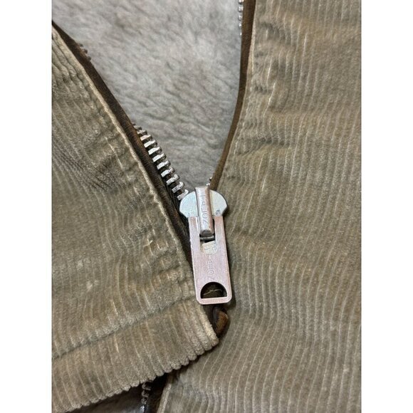 1980s Vintage Jackets Lakeland Mens Lining Faux Fur, Suede  Full Zip Size 40 - Picture 15 of 16